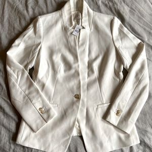 Ann Taylor Loft White Blazer Sz. 10 NWT